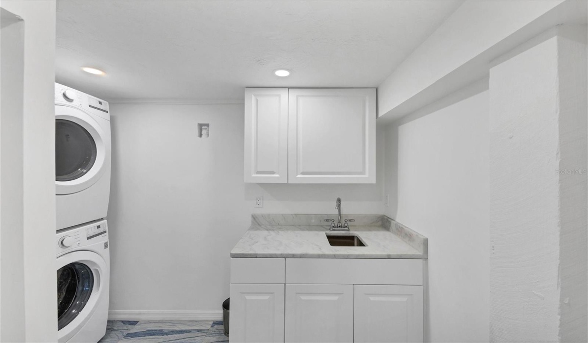 First floor Laundry