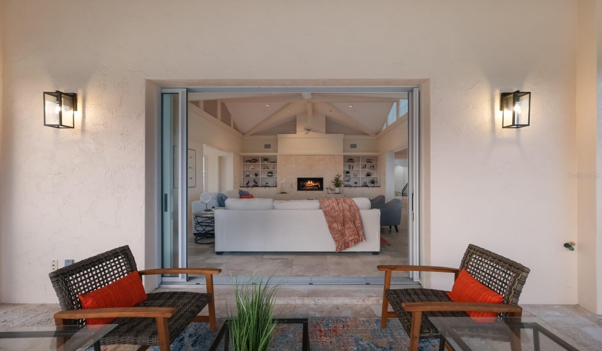 Terrace (looking back into Living Room)