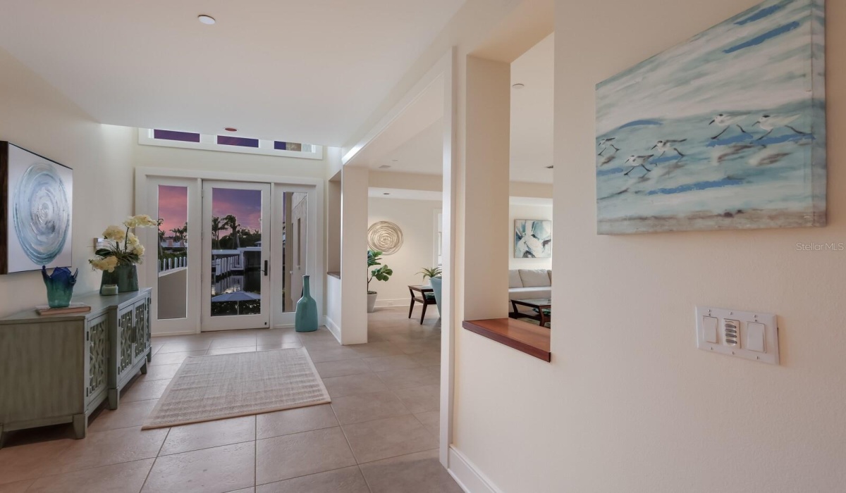 Entrance to Guest Suite Living Quarters