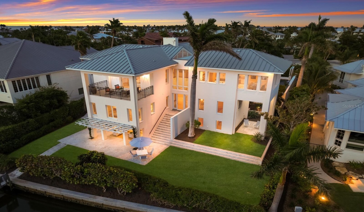 Rear of House facing West (Sunset Views)