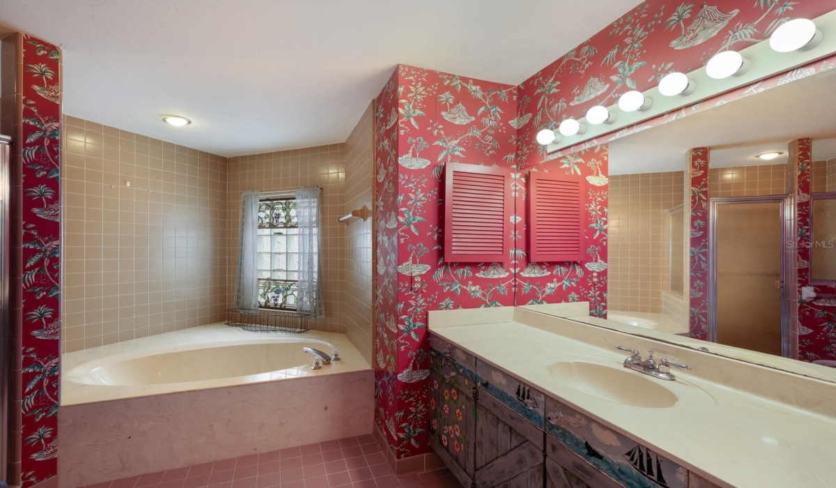 Master bathroom