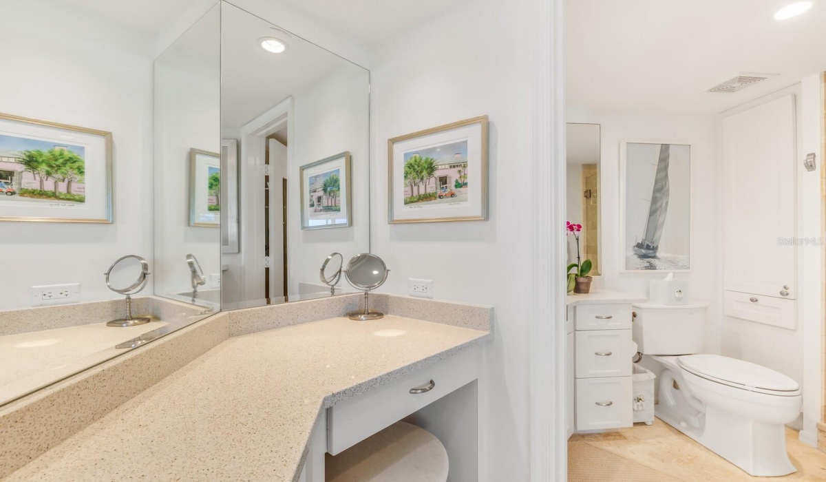 Vanity area - Bathroom