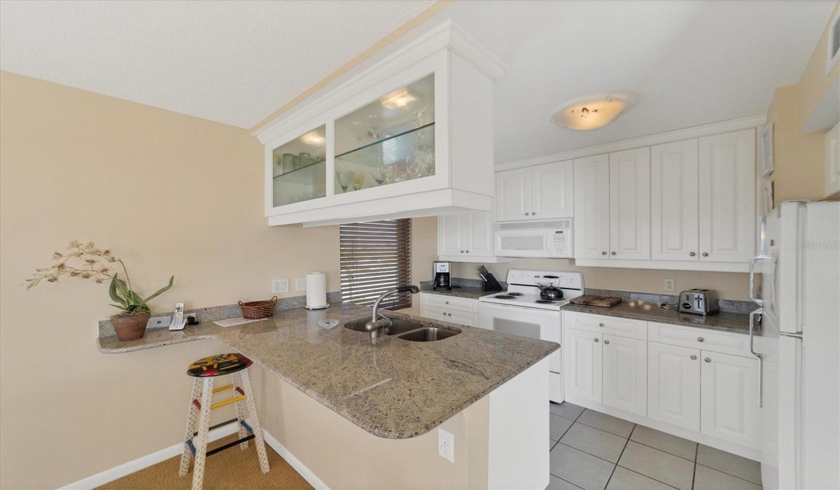 Breakfast bar seating