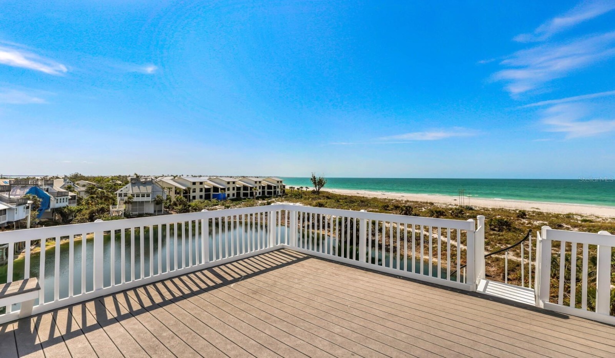 Expansive rooftop deck