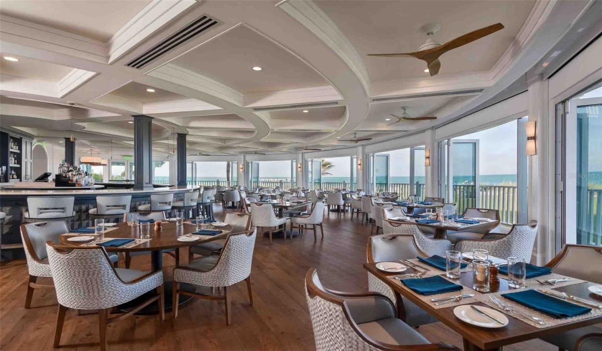The newly remodeled restaurant