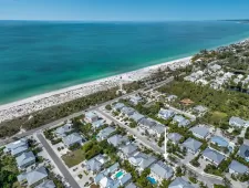 Aerial view of Seabreeze Subdivision