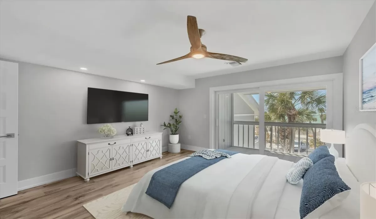 Virtually Staged Guest Bedroom!