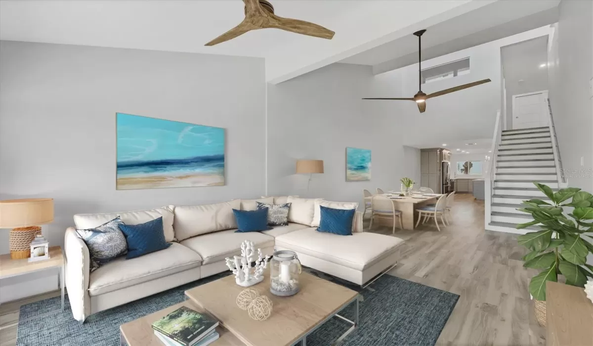 Virtually Staged Living & Dining Areas!