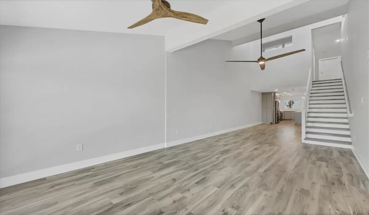 2 Floors with Bed, Den and Bath on second floor!