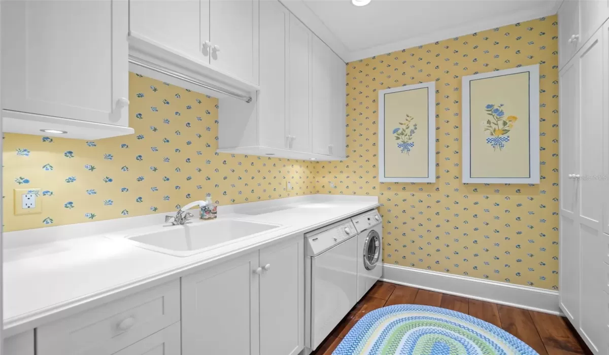 Primary laundry room