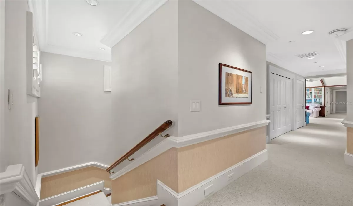 Stair landing 3rd floor
