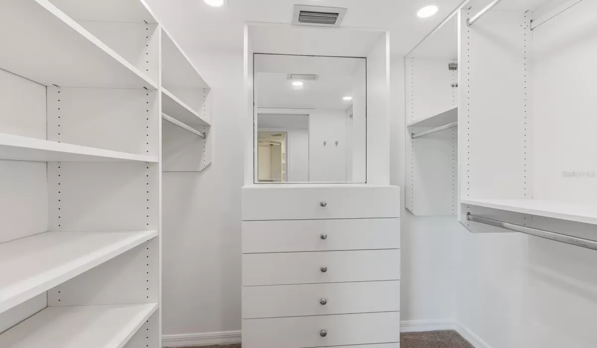 Primary second walk in closet