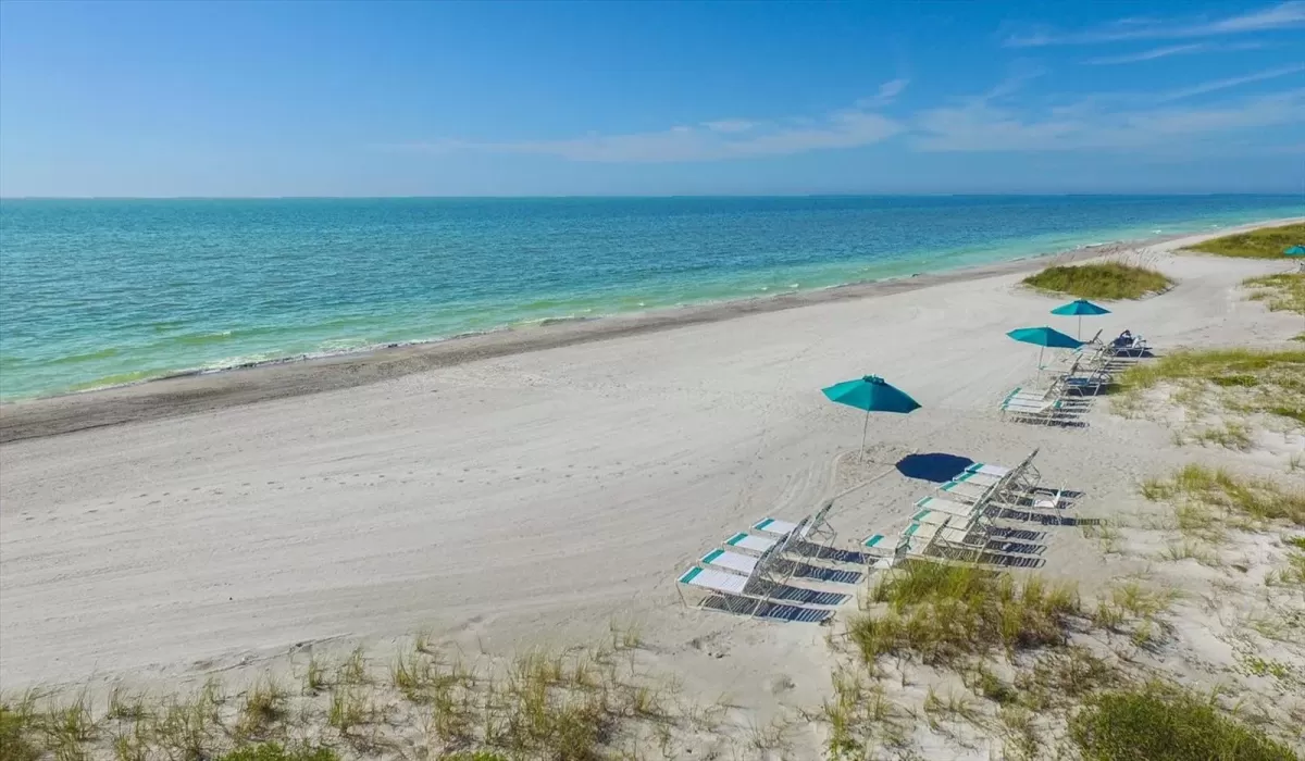 Beach Chaise and Umbrellas!