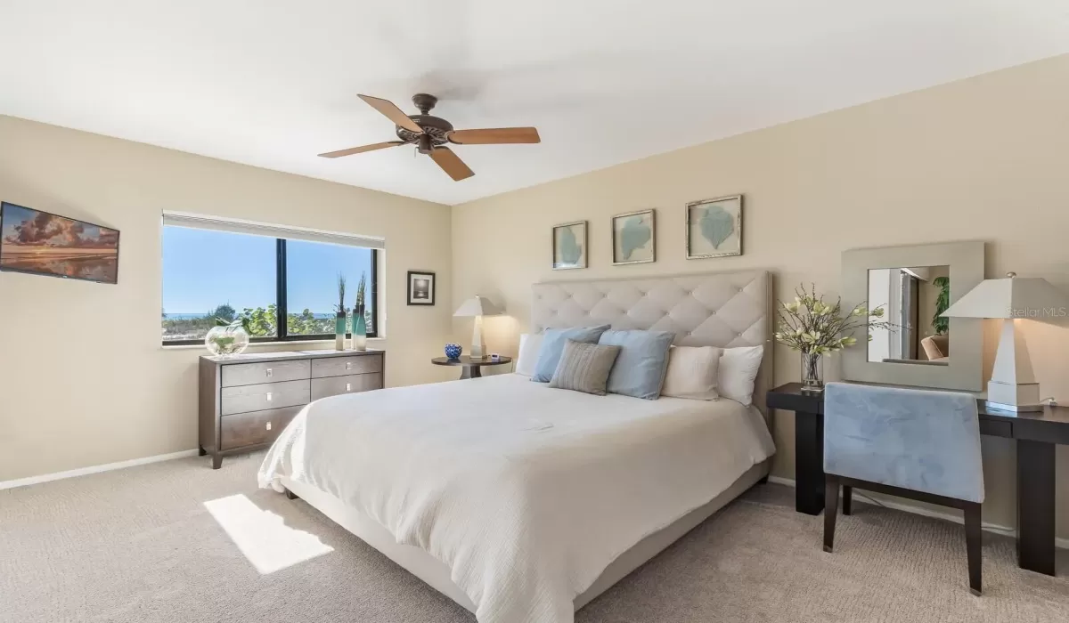 Primary Bedroom with new floor to ceiling glass window coming soon!