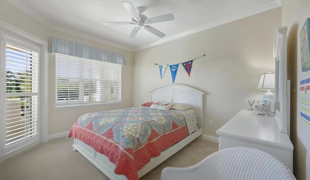 Guest Bed 2 with Balcony Access!