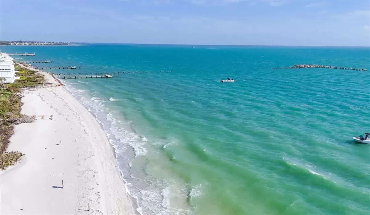 Private East beach in Hill Tide Estates.