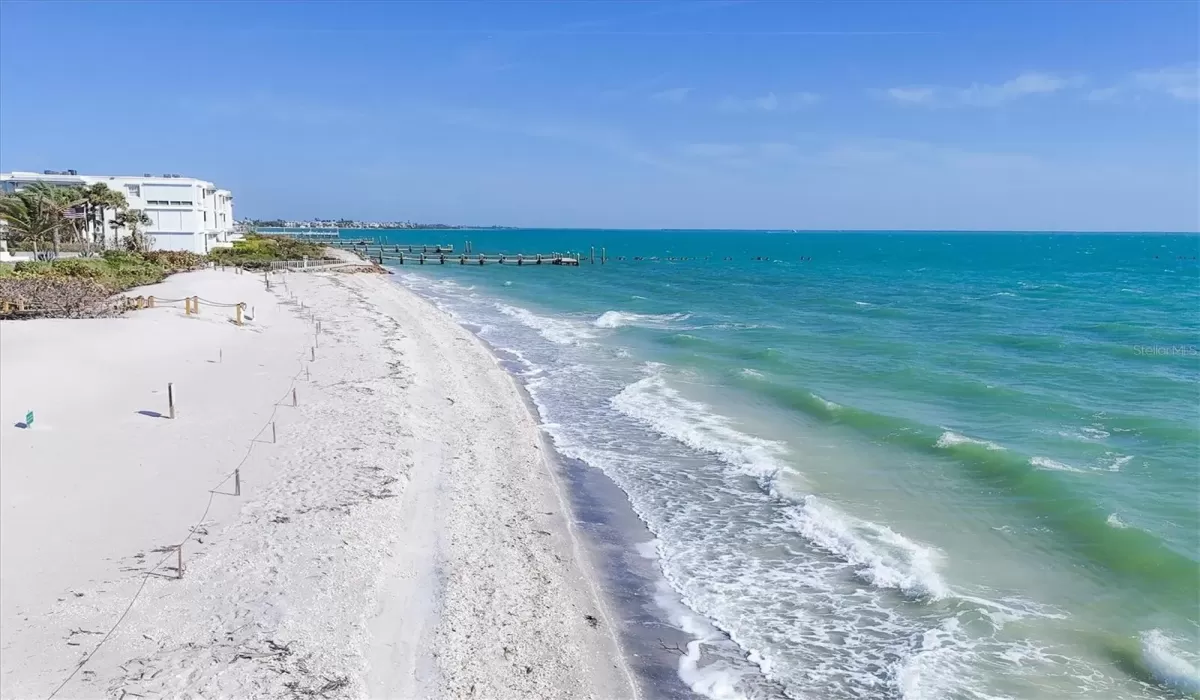 Private East beach in Hill Tide Estates.